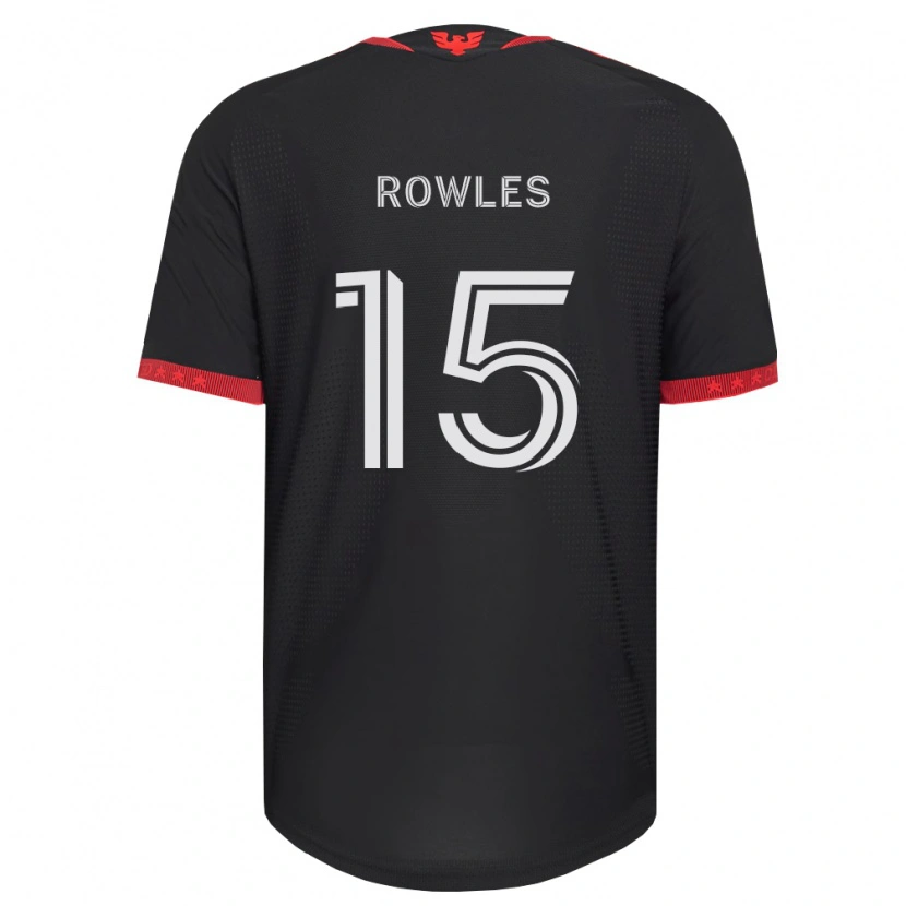 Danxen Kid Kye Rowles #15 Black White Red Home Jersey 2026/27 T-Shirt