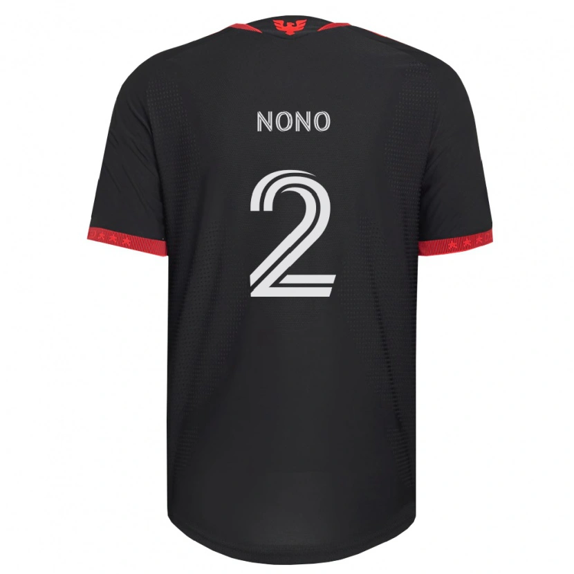 Danxen Kid Kimito Nono #2 Black White Red Home Jersey 2026/27 T-Shirt