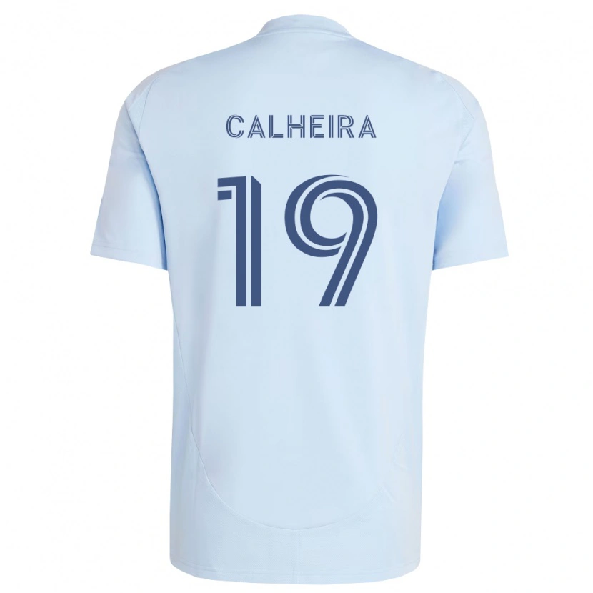 Danxen Kid Taylor Calheira #19 Light Blue Light Grey Home Jersey 2026/27 T-Shirt