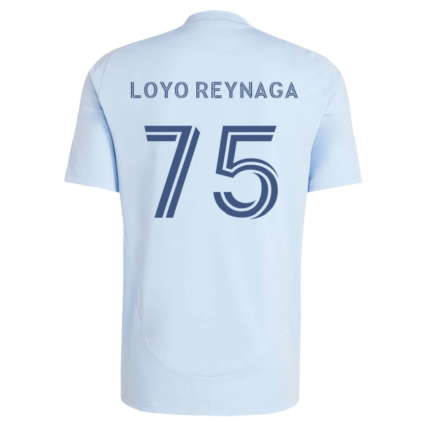 Danxen Kid Zamir Loyo Reynaga #75 Light Blue Light Grey Home Jersey 2026/27 T-Shirt