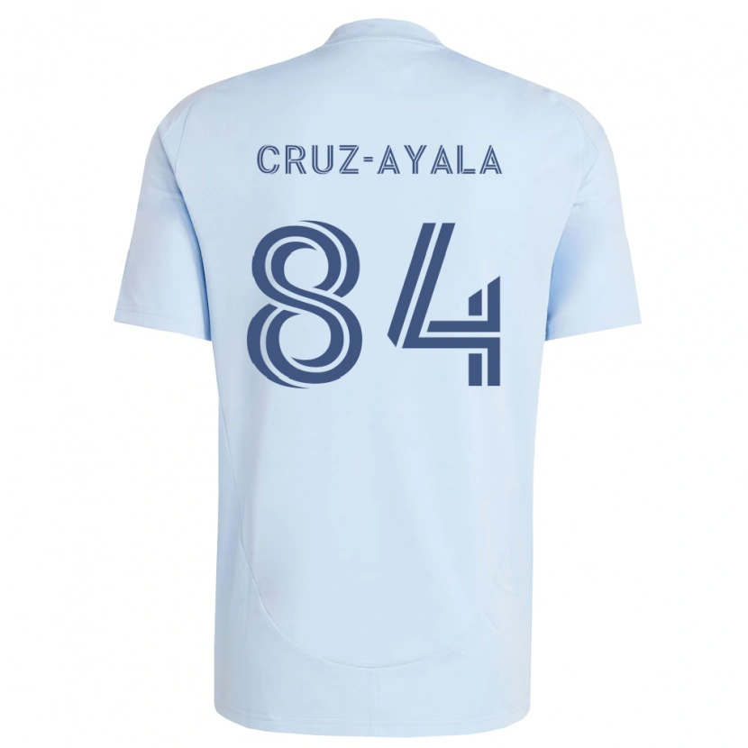 Danxen Kid Luis Cruz-Ayala #84 Light Blue Light Grey Home Jersey 2026/27 T-Shirt