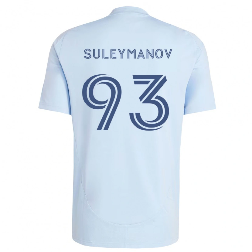 Danxen Kid Shapi Suleymanov #93 Light Blue Light Grey Home Jersey 2026/27 T-Shirt