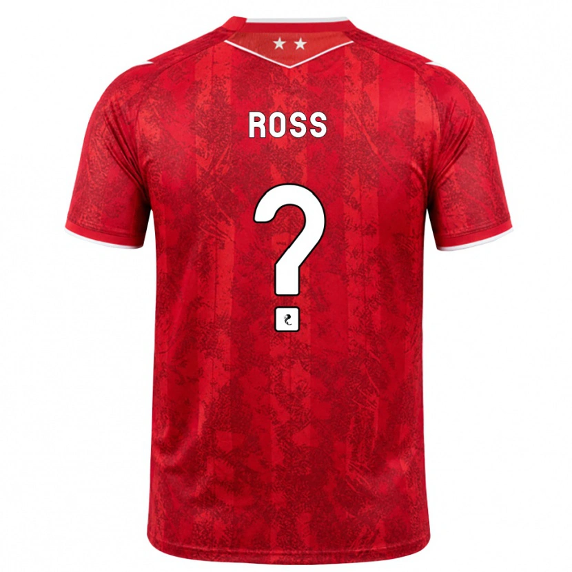Danxen Kid Dylan Ross #0 Red White Home Jersey 2026/27 T-Shirt