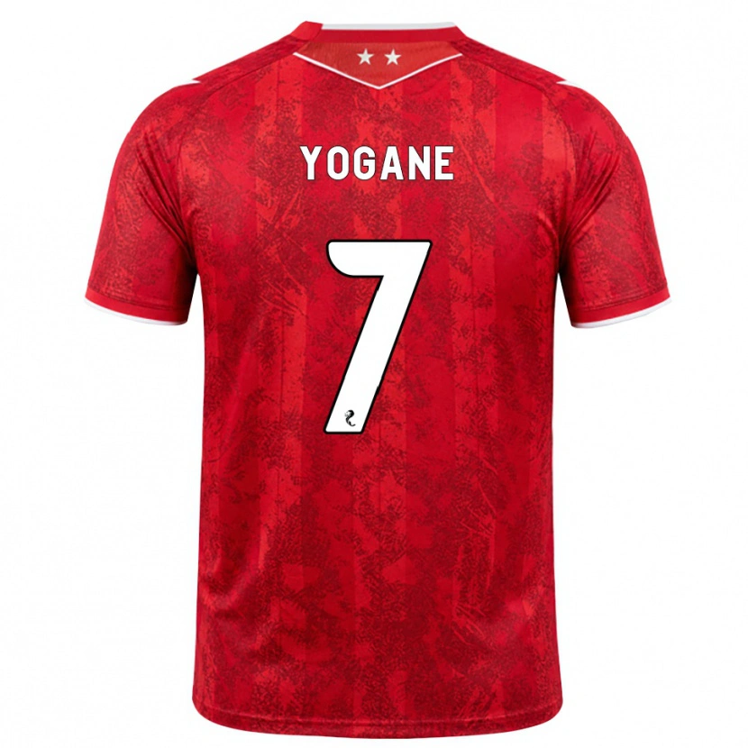 Danxen Kid Tony Yogane #7 Red White Home Jersey 2026/27 T-Shirt