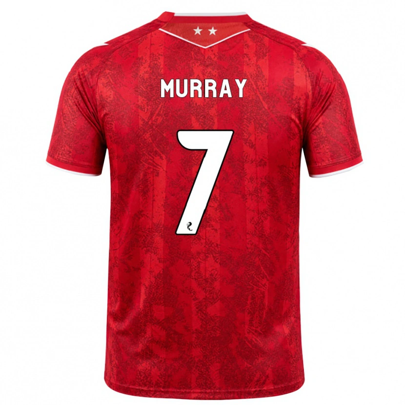 Danxen Kid Phoebe Murray #7 Red White Home Jersey 2026/27 T-Shirt