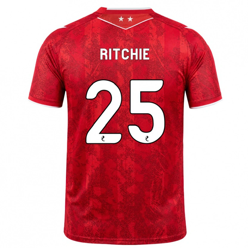 Danxen Kid Tom Ritchie #25 Red White Home Jersey 2026/27 T-Shirt
