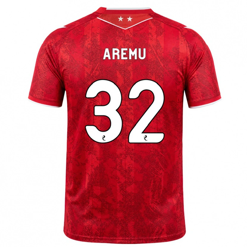 Danxen Kid Afeez Aremu #32 Red White Home Jersey 2026/27 T-Shirt