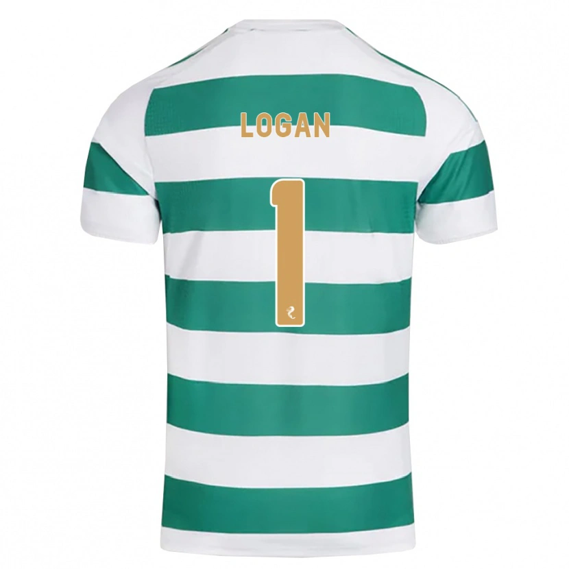 Danxen Kid Chloe Logan #1 Darkcyan White Home Jersey 2026/27 T-Shirt