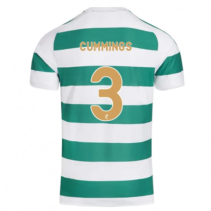 Danxen Kid Sydney Cummings #3 Darkcyan White Home Jersey 2026/27 T-Shirt
