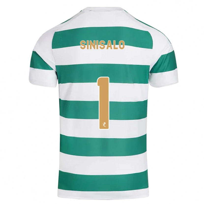 Danxen Kid Viljami Sinisalo #1 Darkcyan White Home Jersey 2026/27 T-Shirt