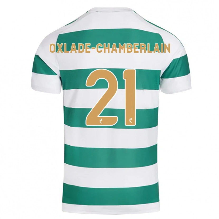 Danxen Kid Alex Oxlade-Chamberlain #21 Darkcyan White Home Jersey 2026/27 T-Shirt