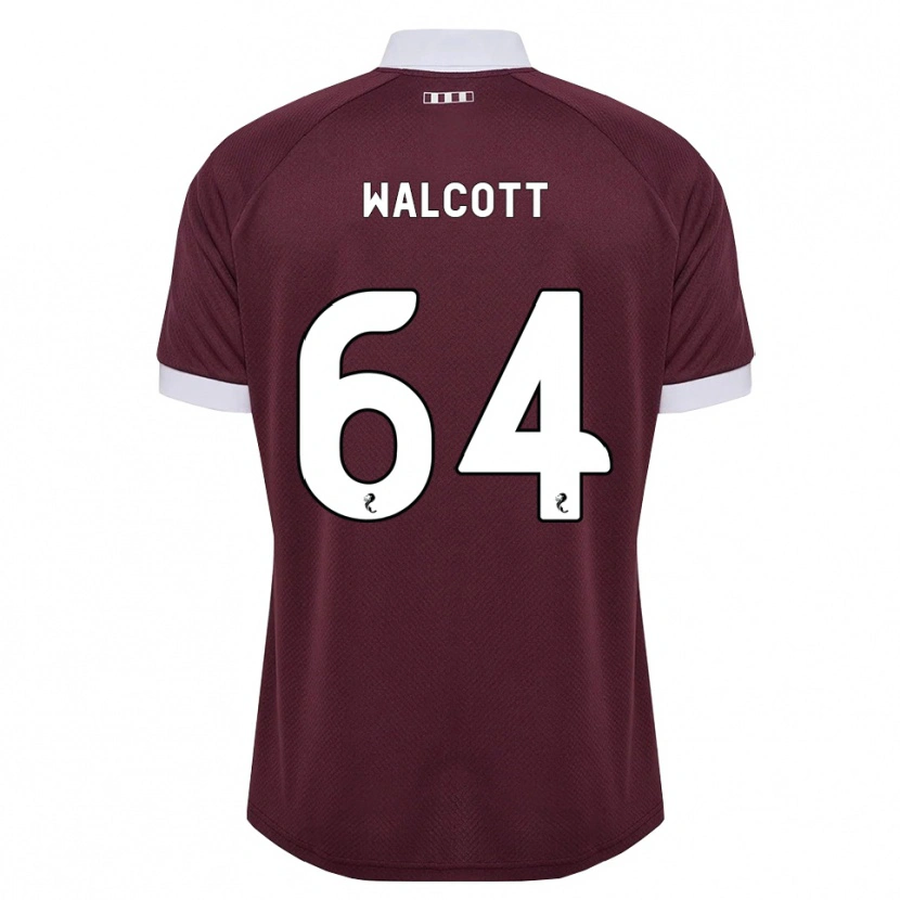 Danxen Kid Malachi Fagan-Walcott #64 Burgundy White Home Jersey 2026/27 T-Shirt