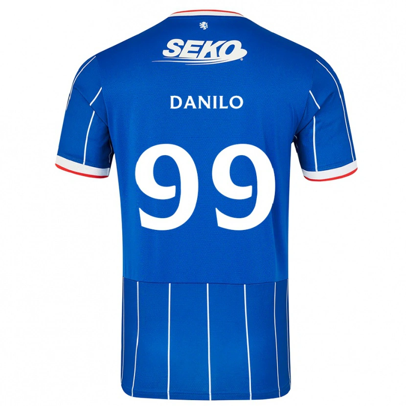 Danxen Kid Danilo #99 Red Blue White Home Jersey 2026/27 T-Shirt