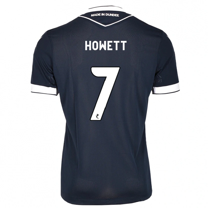 Danxen Kid Leo Howett #7 Midnightblue White Home Jersey 2026/27 T-Shirt