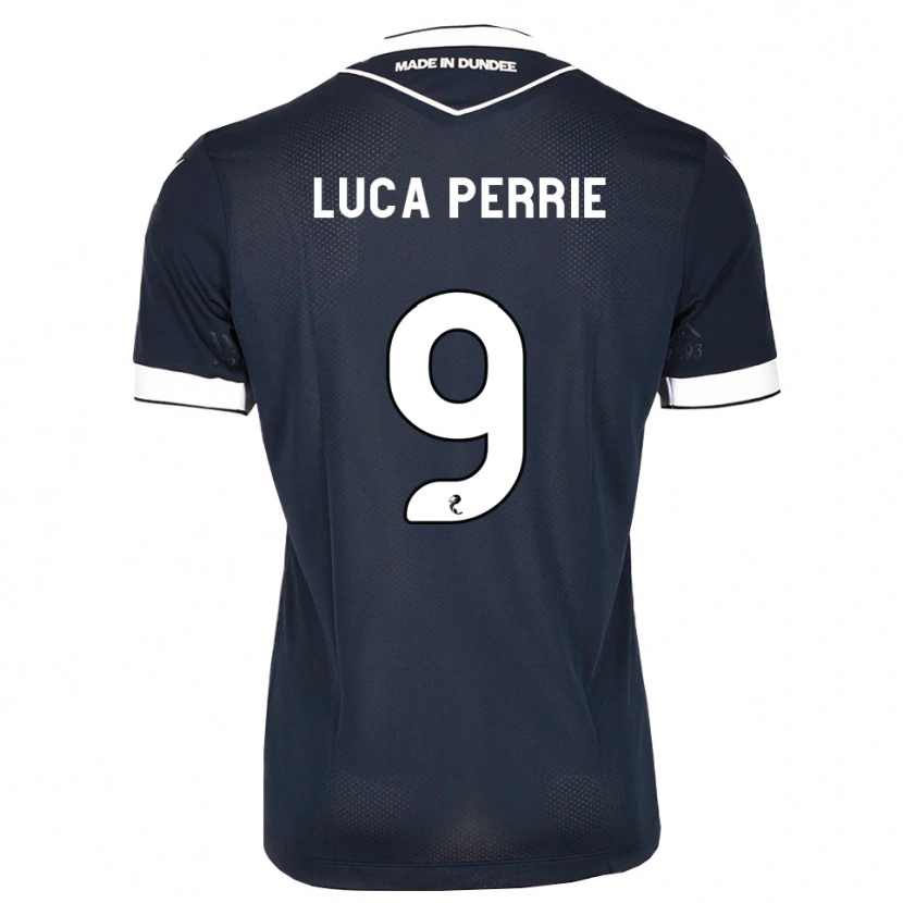 Danxen Kid Luca Perrie #9 Midnightblue White Home Jersey 2026/27 T-Shirt