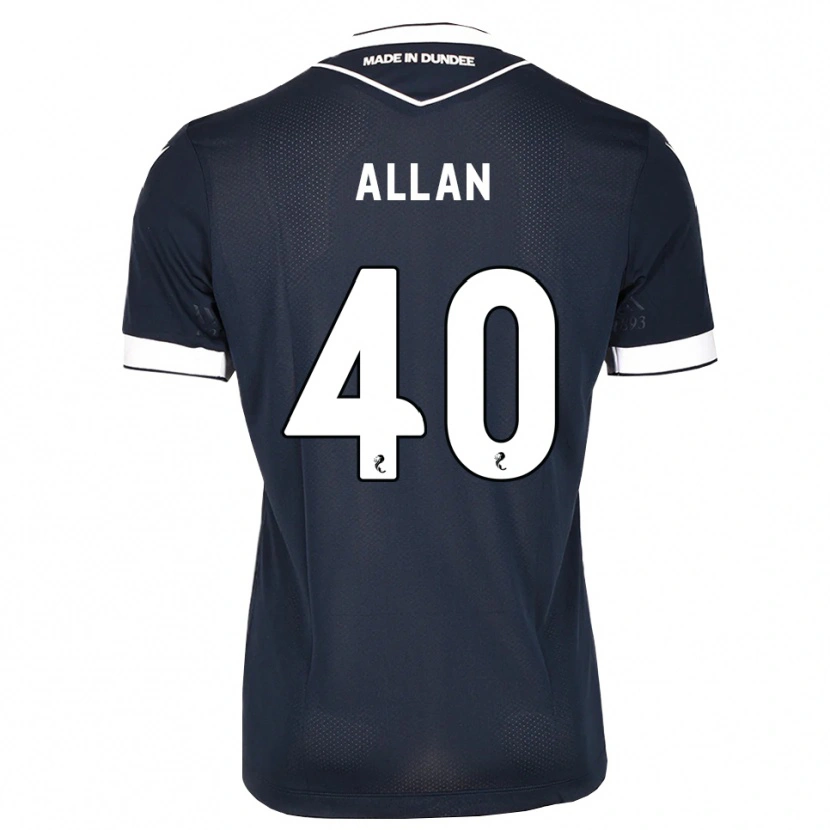 Danxen Kid Finlay Allan #40 Midnightblue White Home Jersey 2026/27 T-Shirt