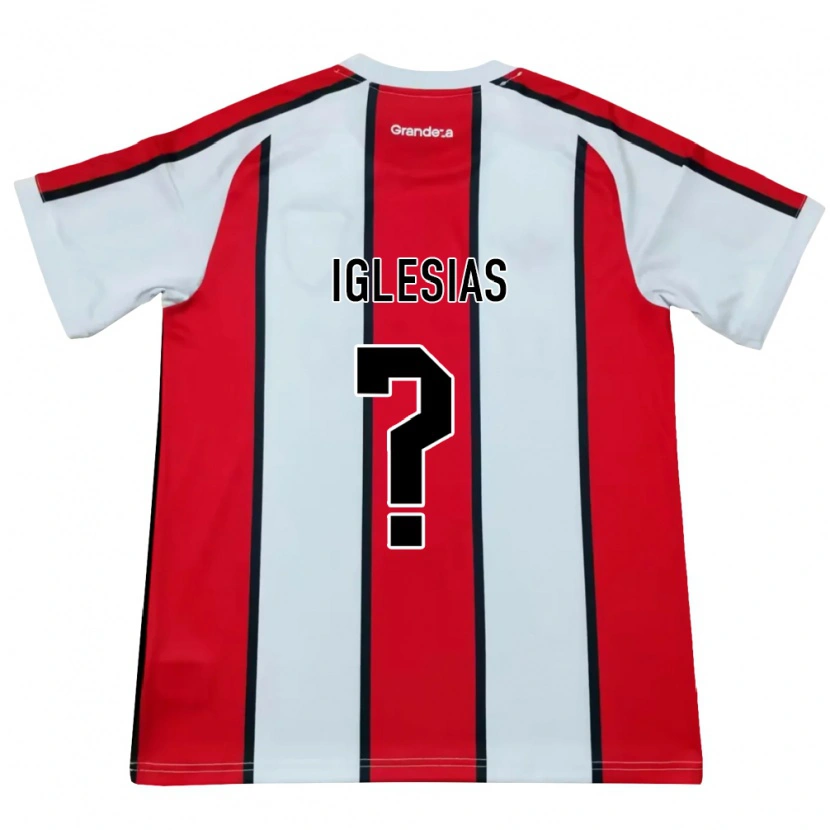 Danxen Kid Marcos Iglesias #0 White Red Black Away Jersey 2026/27 T-Shirt