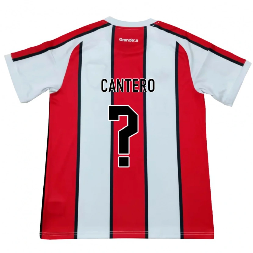 Danxen Kid Elías Cantero #0 White Red Black Away Jersey 2026/27 T-Shirt