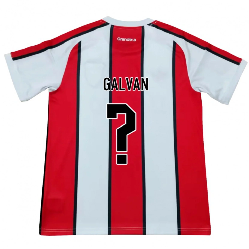 Danxen Kid Tomas Galvan #0 White Red Black Away Jersey 2026/27 T-Shirt