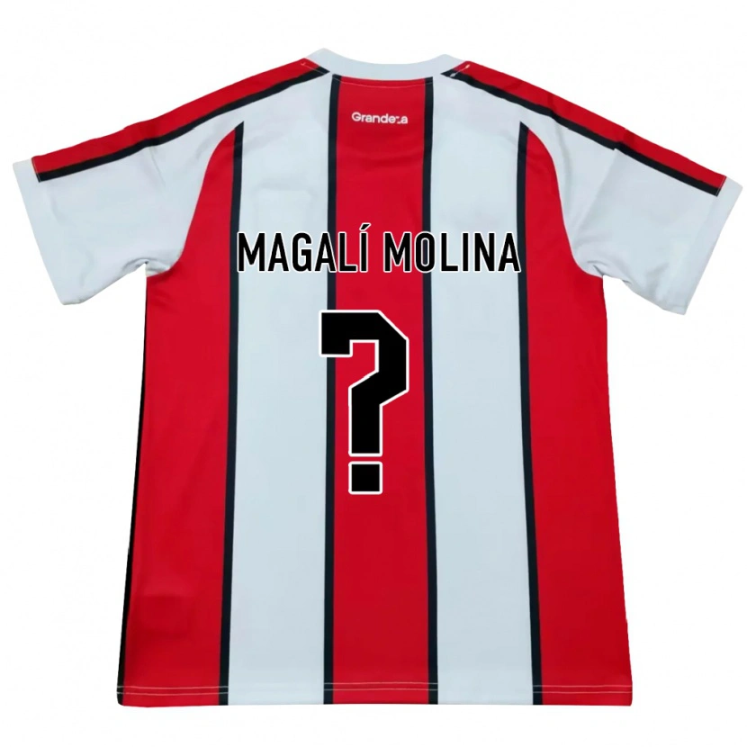Danxen Kid Celena Magalí Molina #0 White Red Black Away Jersey 2026/27 T-Shirt