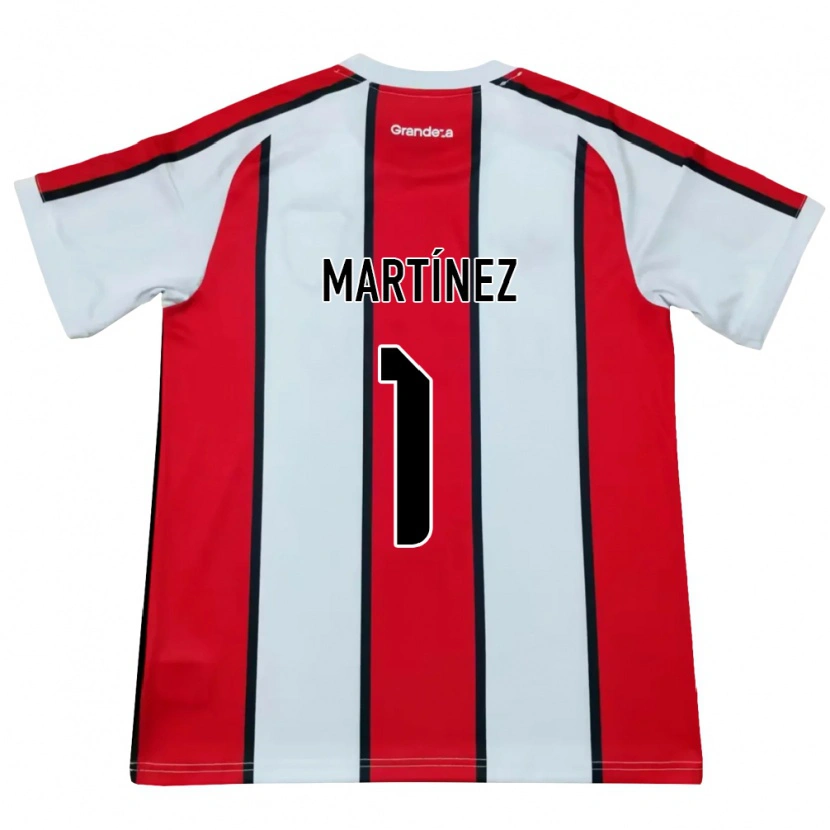 Danxen Kid Dylan Martínez #1 White Red Black Away Jersey 2026/27 T-Shirt