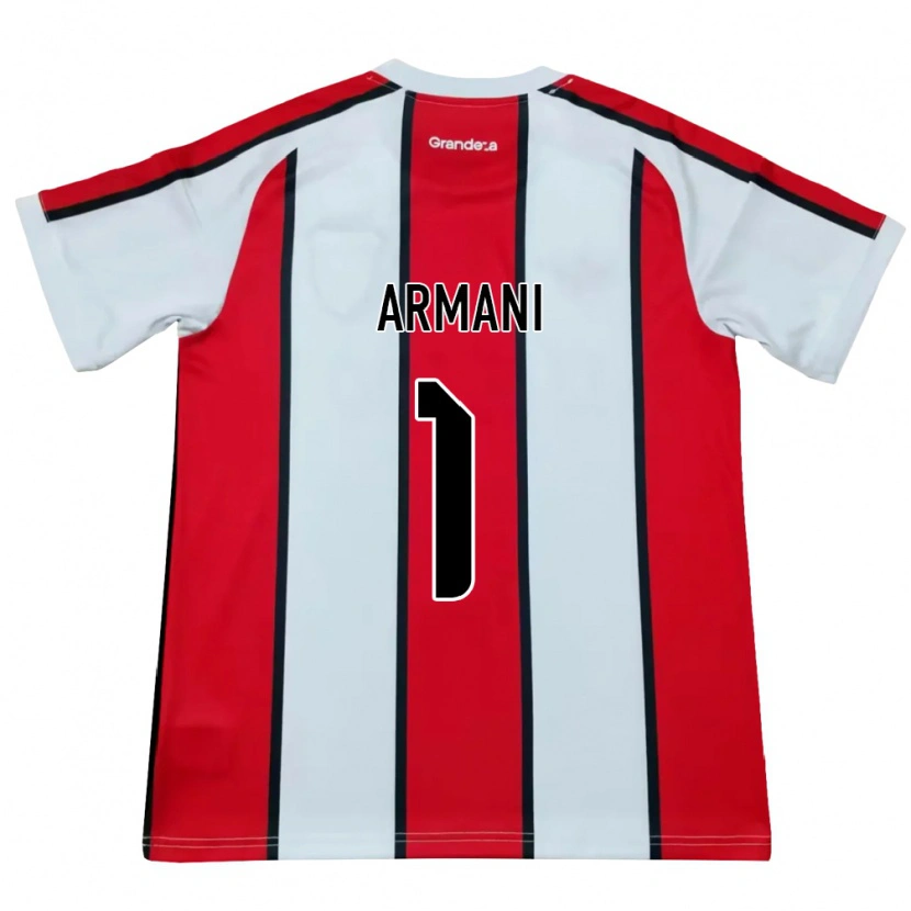Danxen Kid Franco Armani #1 White Red Black Away Jersey 2026/27 T-Shirt