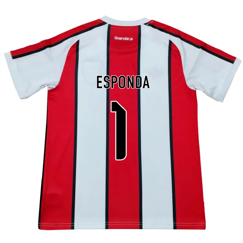 Danxen Kid Lara Esponda #1 White Red Black Away Jersey 2026/27 T-Shirt