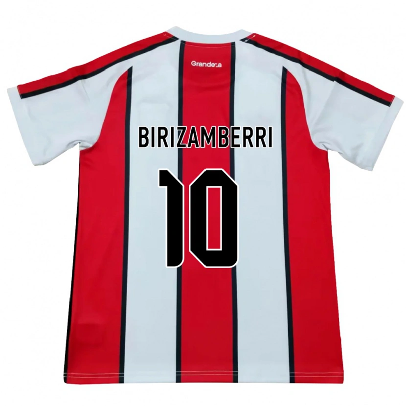 Danxen Kid María Carolina Birizamberri Rivero #10 White Red Black Away Jersey 2026/27 T-Shirt