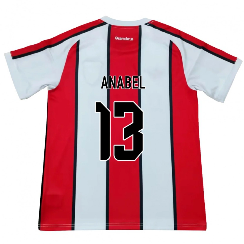 Danxen Kid Giuliana Anabel González Ranzuglia #13 White Red Black Away Jersey 2026/27 T-Shirt