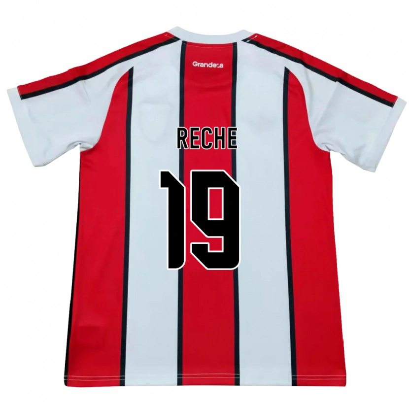 Danxen Kid Abril Reche #19 White Red Black Away Jersey 2026/27 T-Shirt