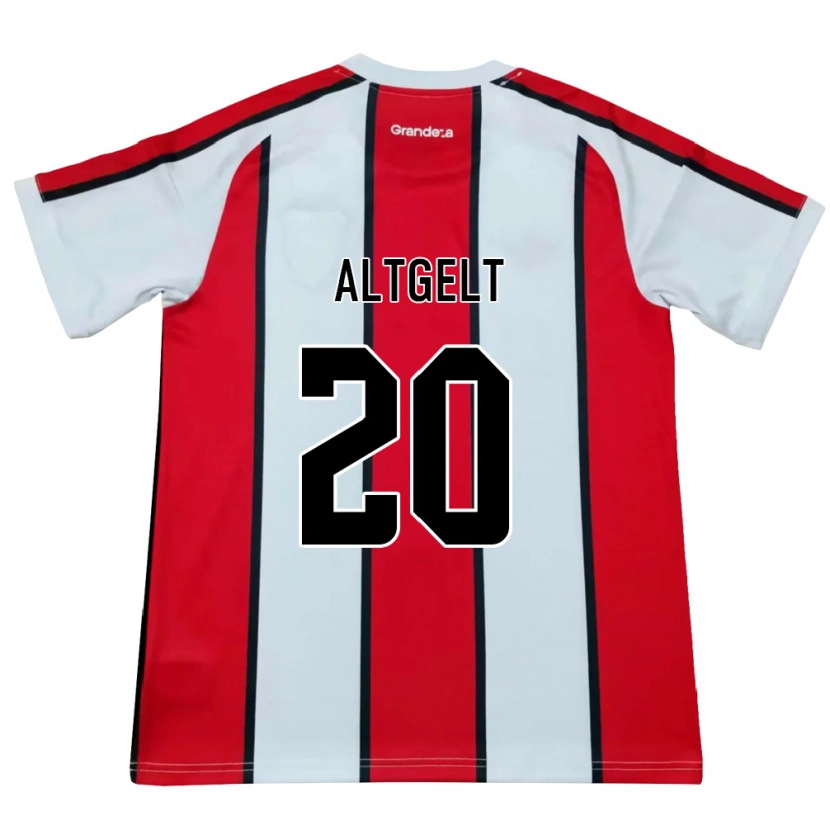 Danxen Kid Francisca Altgelt #20 White Red Black Away Jersey 2026/27 T-Shirt