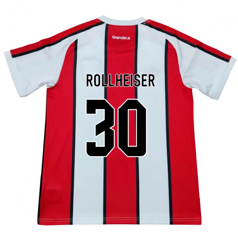 Danxen Kid Benjamin Rollheiser #30 White Red Black Away Jersey 2026/27 T-Shirt