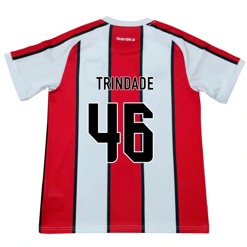 Danxen Kid Gonzalo Trindade #46 White Red Black Away Jersey 2026/27 T-Shirt