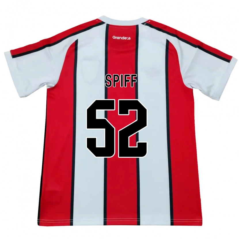 Danxen Kid Jonathan Spiff #52 White Red Black Away Jersey 2026/27 T-Shirt