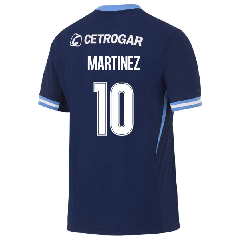 Danxen Kid Roger Martinez #10 Royal Blue Light Blue White Away Jersey 2026/27 T-Shirt