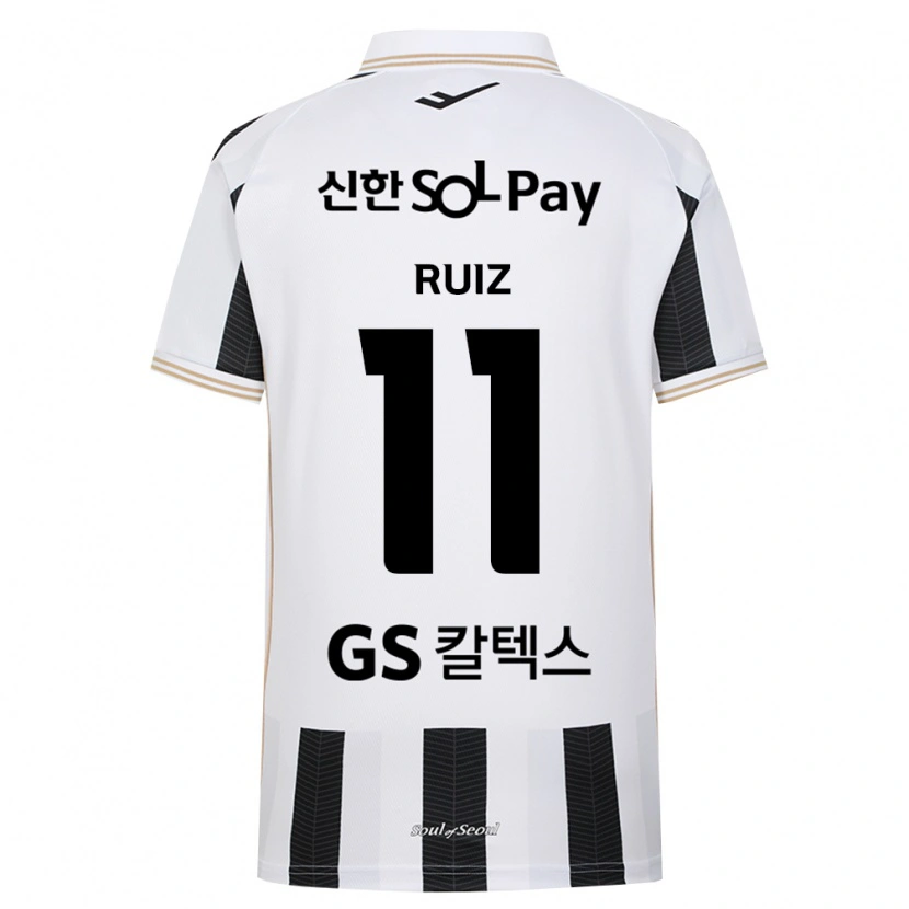 Danxen Kid Leonardo Ruiz #11 Black White Away Jersey 2026/27 T-Shirt
