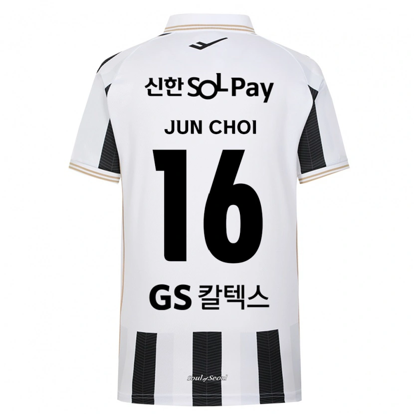 Danxen Kid Jun Choi #16 Black White Away Jersey 2026/27 T-Shirt