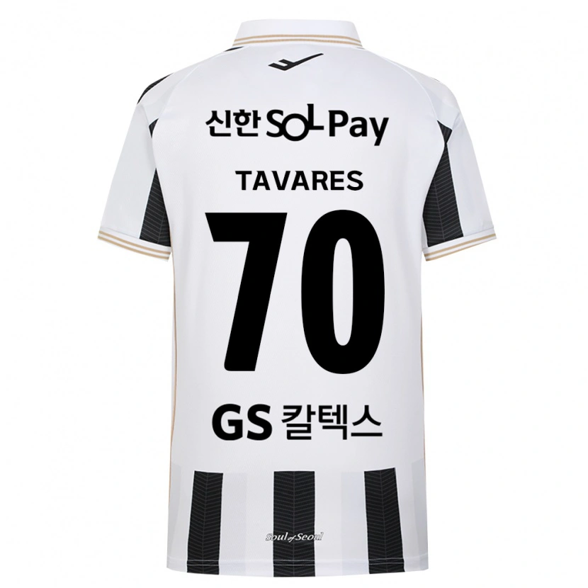 Danxen Kid Ronaldo Tavares #70 Black White Away Jersey 2026/27 T-Shirt