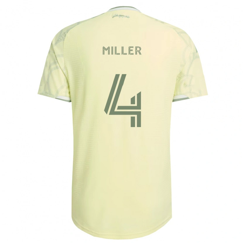 Danxen Kid Kamal Miller #4 Beige White Away Jersey 2026/27 T-Shirt