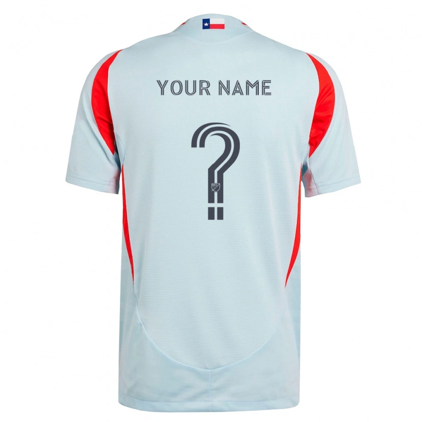 Danxen Kid Your Name #0 Dark Gray White Red Away Jersey 2026/27 T-Shirt