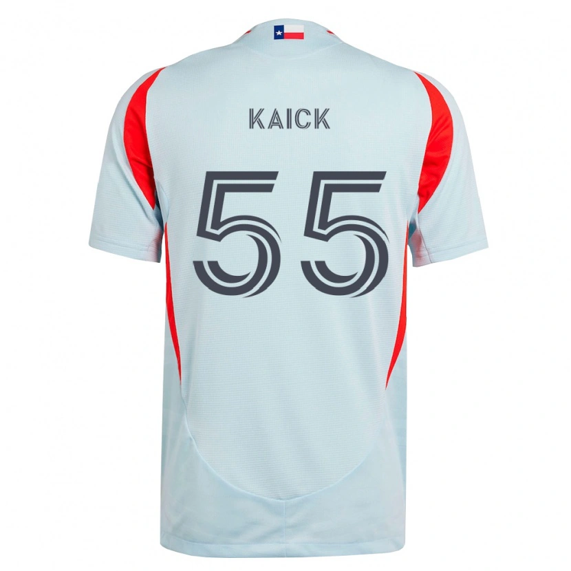 Danxen Kid Kaick Da Silva Ferreira #55 Dark Gray White Red Away Jersey 2026/27 T-Shirt