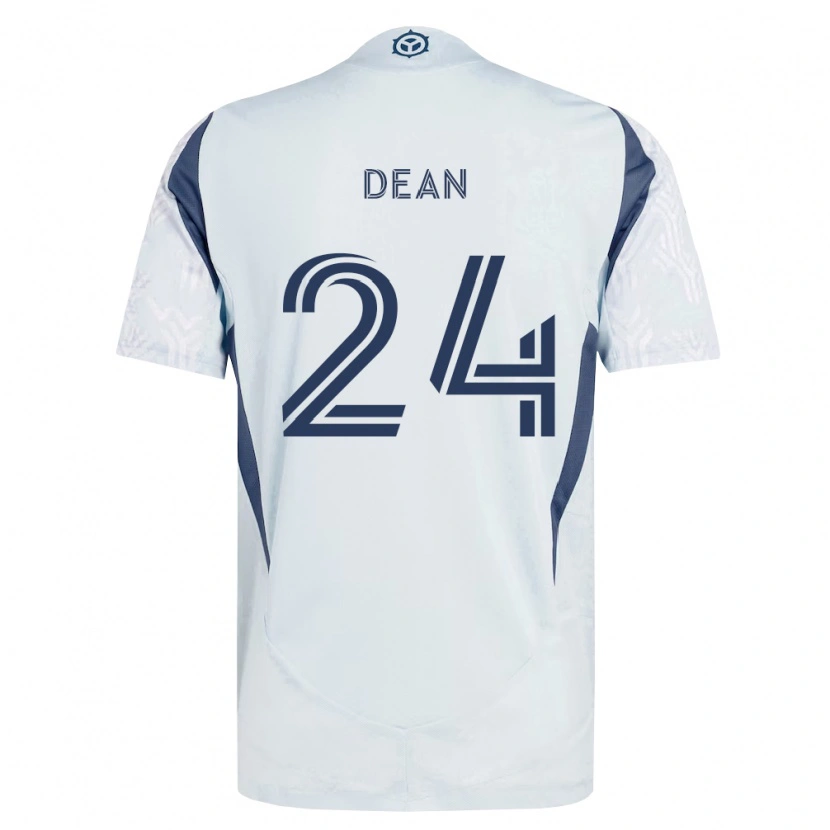 Danxen Kid Jonathan Dean #24 Blue Gray White Away Jersey 2026/27 T-Shirt