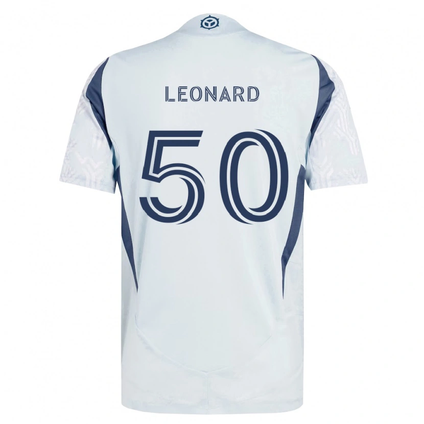Danxen Kid Eric Leonard #50 Blue Gray White Away Jersey 2026/27 T-Shirt