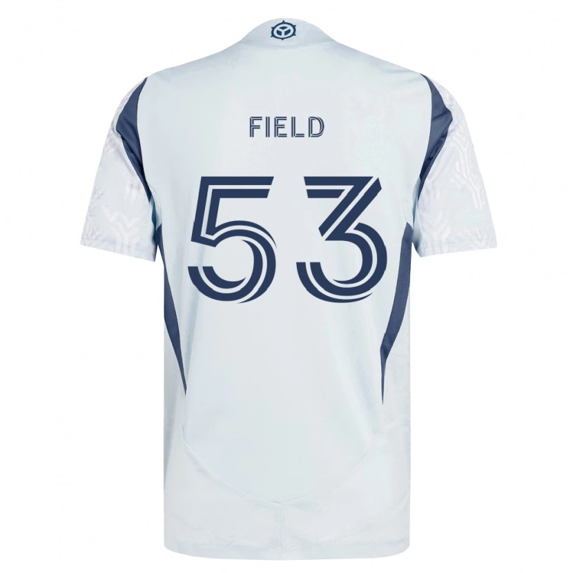 Danxen Kid James Field #53 Blue Gray White Away Jersey 2026/27 T-Shirt