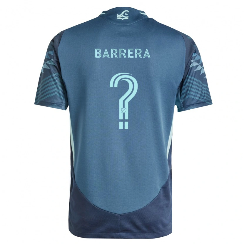 Danxen Kid Daniel Barrera #0 Navy Blue Green Away Jersey 2026/27 T-Shirt