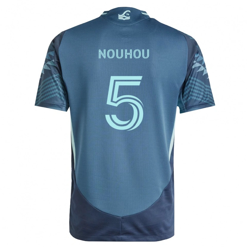 Danxen Kid Nouhou Tolo #5 Navy Blue Green Away Jersey 2026/27 T-Shirt