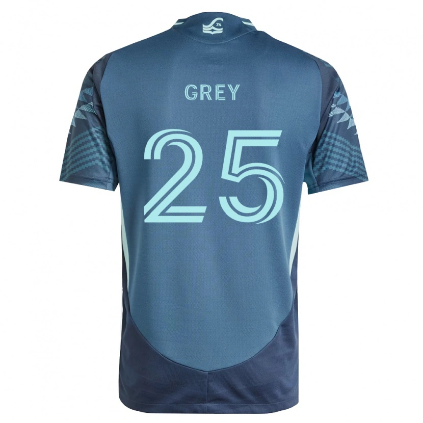 Danxen Kid Mireya Grey #25 Navy Blue Green Away Jersey 2026/27 T-Shirt