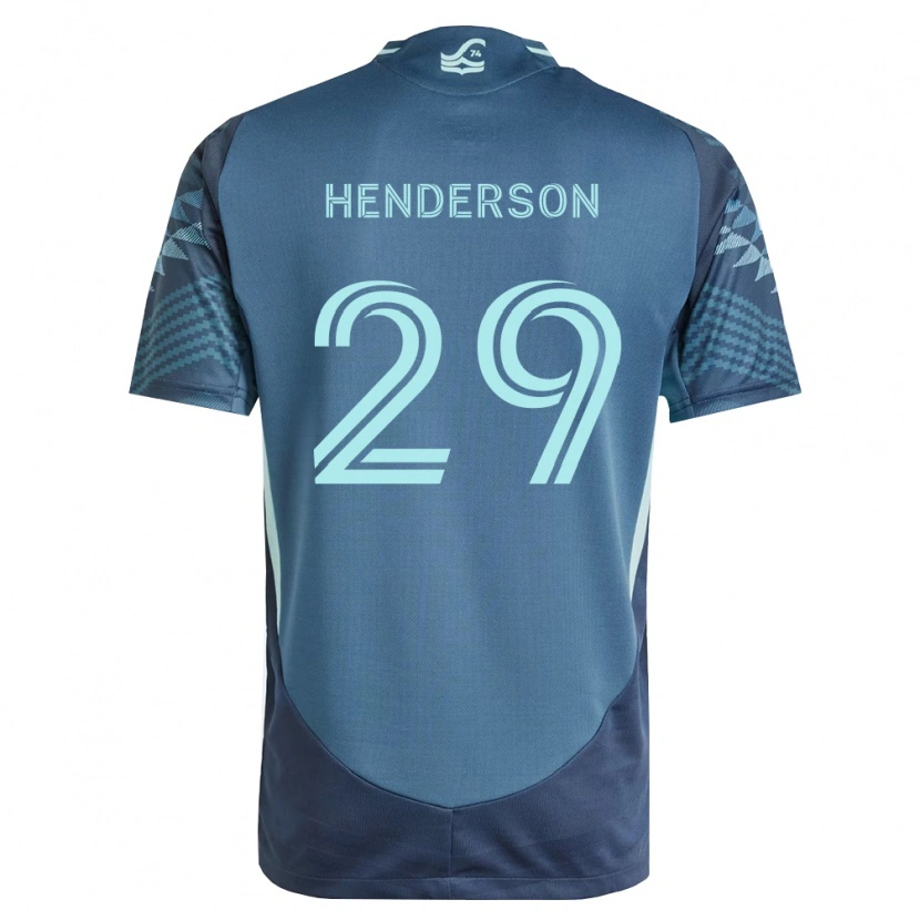 Danxen Kid Anna Henderson #29 Navy Blue Green Away Jersey 2026/27 T-Shirt
