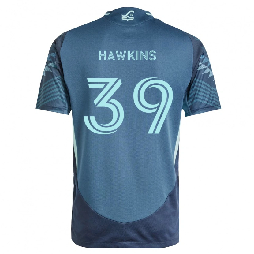Danxen Kid Stuart Hawkins #39 Navy Blue Green Away Jersey 2026/27 T-Shirt