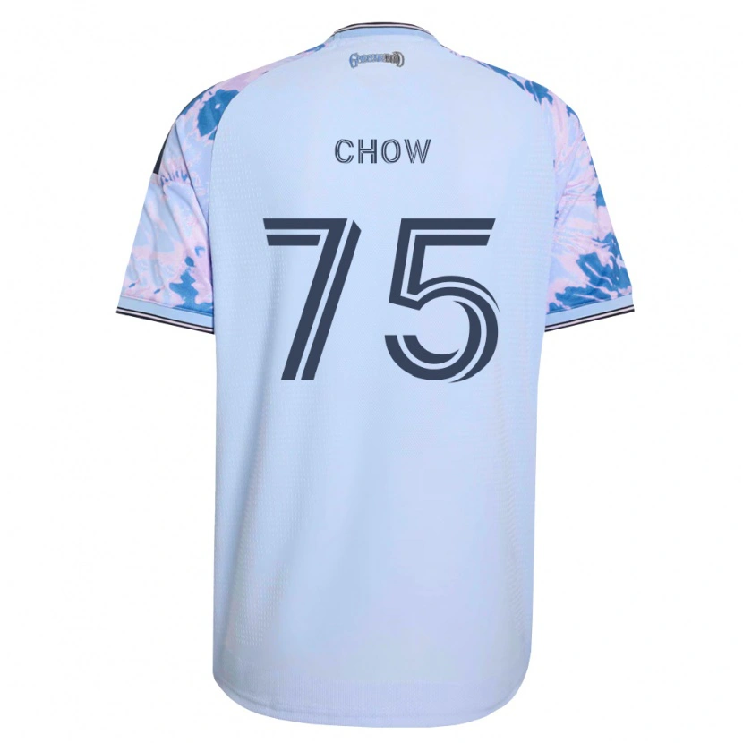 Danxen Kid Alex Chow #75 Royal Blue White Black Away Jersey 2026/27 T-Shirt
